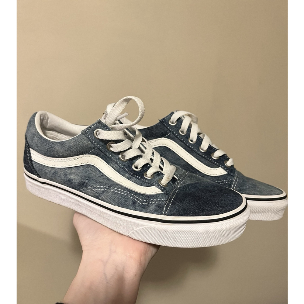 Vans sk8 Low acid wash denim Sneaker- Men’s 4.5 / Women’s 6